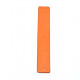 Cuir 25 mm orange / marron
