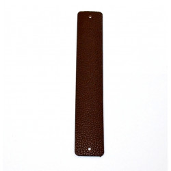 leather strap 25 mm brown / black