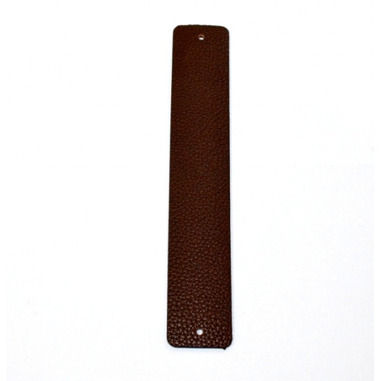 leather strap 25 mm brown / black