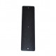 Leather strap 40 mm Black / White
