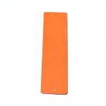 Leather strap 40 mm orange / Brown