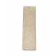 Leather strap 40 mm green / metallic gray