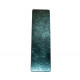 Leather strap 40 mm green / metallic gray