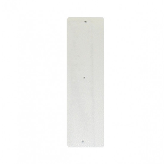 Leather strap 40 mm Black / White