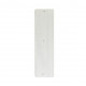 Leather strap 40 mm Black / White