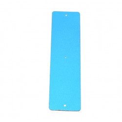 Leather strap 40 mm blue / brown