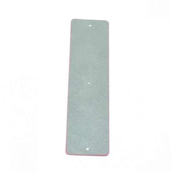 Cuir 40 mm fushia / gris
