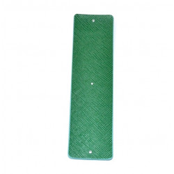 Leather Strap 40 mm Green / Blue