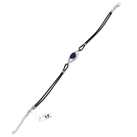 Sterling Silver Lapis Lazuli Bracelet