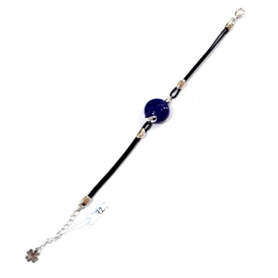 Sterling Silver Lapis Lazuli Bracelet