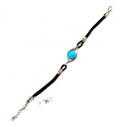 bracelet turquoise argent