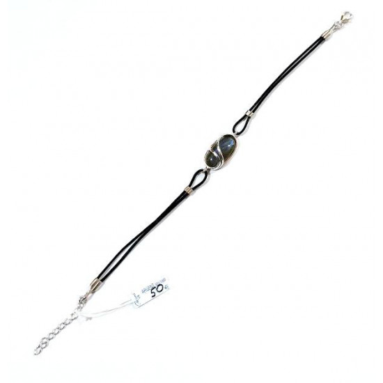 Sterling Silver Labradorite Bracelet