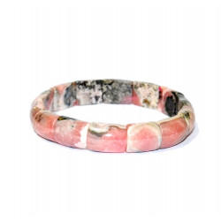 Rectangular Rhodocrosite Bracelet