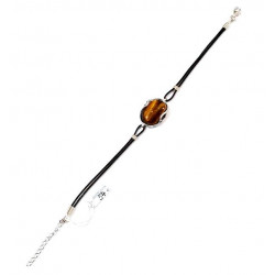 bracelet oeil de tigre argent 